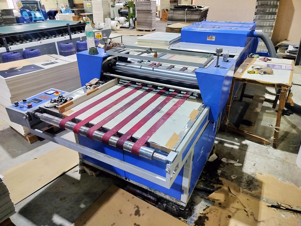 Offline UV & Aqueous Coating Machine